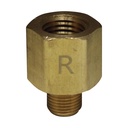 ADAPTADOR MACHO-HEMBRA 3/8 A 1/4