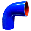 CODO SILICON A 90° X 4"