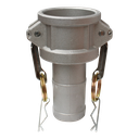 Camlock Aluminio parte C de 1 1/4"