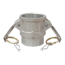 Camlock Aluminio parte D de 2 1/2"