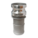 Camlock Aluminio parte E de 1 1/4"