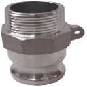 Camlock Aluminio parte F de 3"