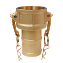 Camlock Bronce parte C de 1"