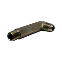 Codo 90 Macho JIC 37° x Macho NPTF EXTRA-EXTRA LARGO