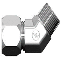 Codo a 45° Bite Type x Hembra NPT