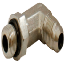 Codo a 90° Macho JIC x Macho Oring Boss Largo