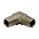 Codo a 90° Macho NPT x Macho NPT