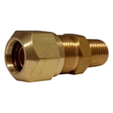 Conector Macho para Frenos de Aire 1/4  3/8