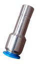 Conector Reductor Tubo de 8 MM a 4 MM