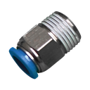 Conector Rápido recto  cuerda macho M5 diámetro de manguera 6 MM