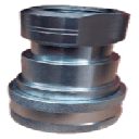 [KMR-S2-08PF] Cople Hidráulico Macho Aguja Ind- Hembra NPT (1")