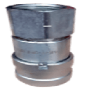 [KMR-FF-08PF] Cople Hidráulico Macho cara plana NPT (1")