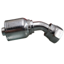 [K2810-1623] HEMBRA CARA PLANA A 45° 16-16 P/2 TRENZAS