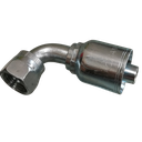 [K2820-1623] HEMBRA CARA PLANA A 90° 16-16 P/2 TRENZAS