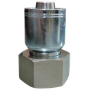 HEMBRA DIN PESADA C/O-RING 24° CONO PARA 1 Y 2 TRENZAS