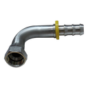 HEMBRA SAE PUSH LOCK EN CODO A 90º DE ACERO 12-12