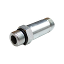 Macho cara plana (ORFS) x Macho SAE O-ring Boss LARGO